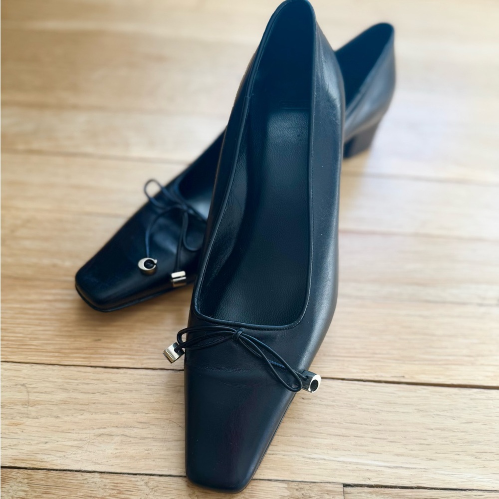 Vintage Coach Black Heels